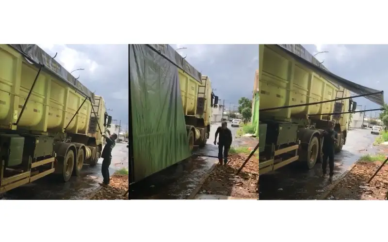 Lona Fácil - Sistema de cozinha barraca fácil